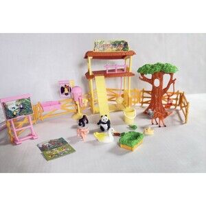 Barbie Kelly Petting Zoo Play Set Animals Mattel 1999 Vintage Partially Complete
